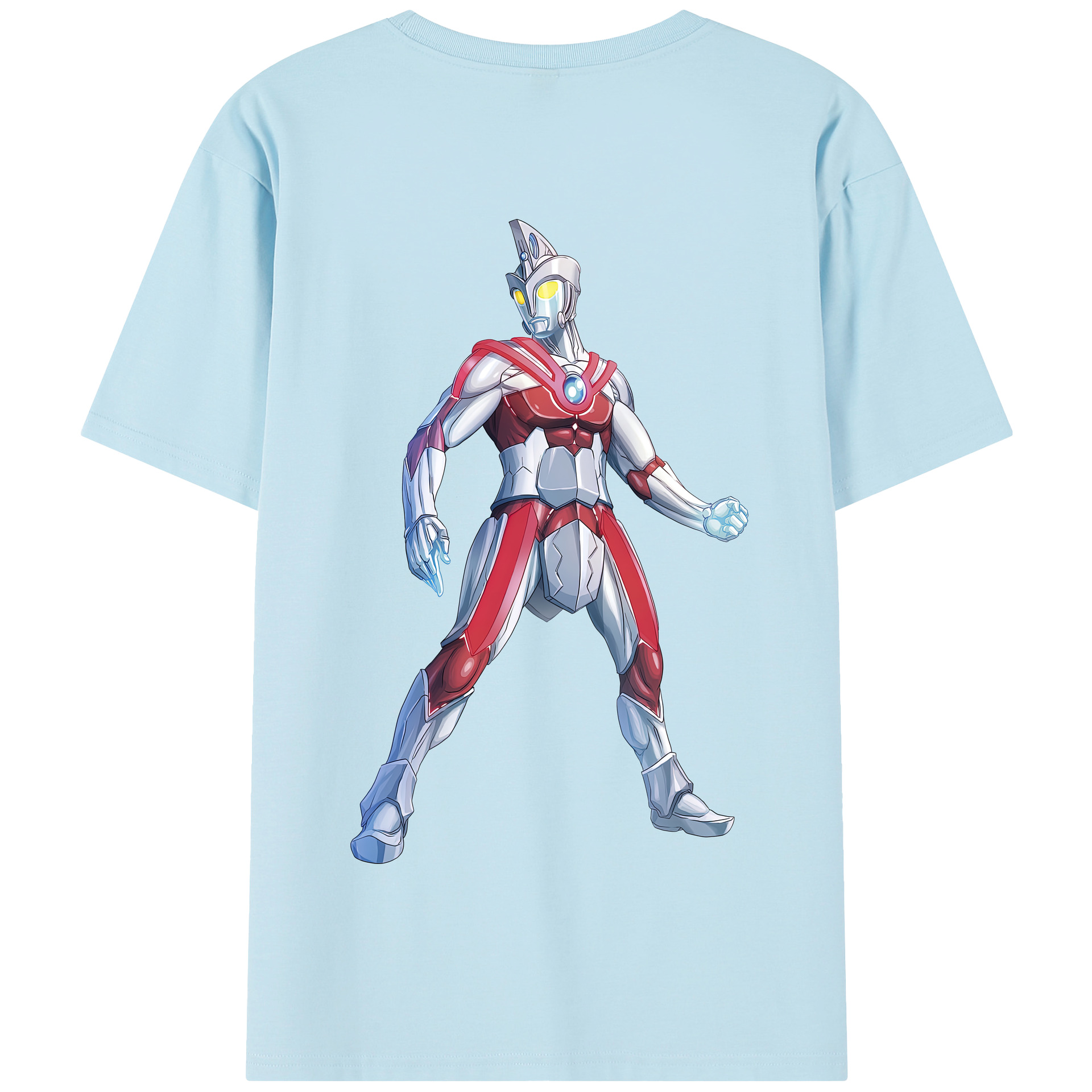 （画像用） ウルトラマン Ultraman 綿100％半袖Tシャツ（背面プリント）